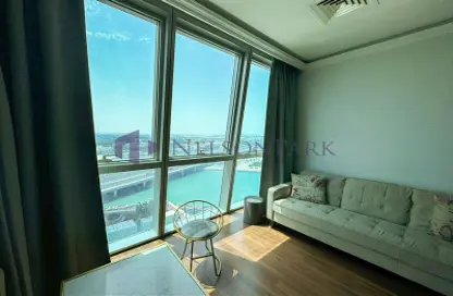 شقة - 2 غرف نوم - 4 حمامات للايجار في برج زجزاج  ب - أبراج زجزاج - الخليج الغربي - الدوحة
