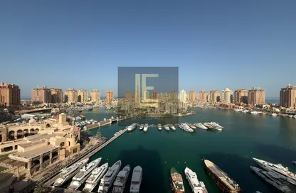 شقة - 3 غرف نوم - 5 حمامات للبيع في طريق بورتو الشرقي - بورتو أرابيا - جزيرة اللؤلؤة - الدوحة