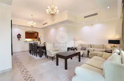 Apartment - 1 Bedroom - 2 Bathrooms for rent in East Porto Drive - Porto Arabia - The Pearl Island - Doha