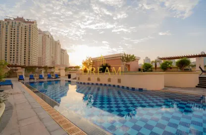 Apartment - 1 Bedroom - 2 Bathrooms for sale in Viva Central - Viva Bahriyah - The Pearl Island - Doha