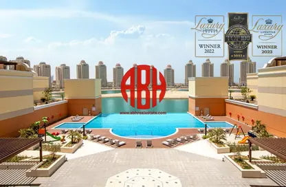 شقة - غرفة نوم - 2 حمامات للايجار في فيفا غرب - فيفا بحرية - جزيرة اللؤلؤة - الدوحة