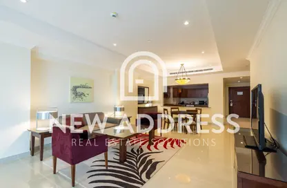 Apartment - 1 Bedroom - 1 Bathroom for rent in Porto Arabia - The Pearl Island - Doha