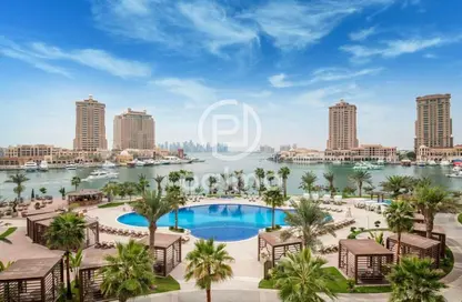 شقة - غرفة نوم - 2 حمامات للبيع في The St. Regis Marsa Arabia Island - Marsa Arabia - جزيرة اللؤلؤة - الدوحة