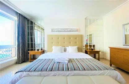 صورة لـ غرفة- غرفة النوم شقة - غرفة نوم - 2 حمامات للايجار في اجنحة بلال بيرل - فيفا بحرية - جزيرة اللؤلؤة - الدوحة ، صورة رقم 1