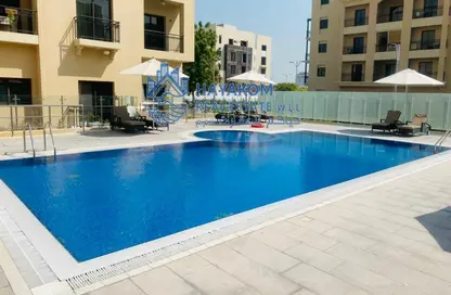 Pool image for: Apartment - 1 Bedroom - 2 Bathrooms for rent in Fox Hills - Fox Hills - Lusail, Image 1