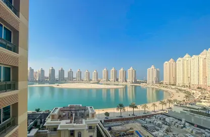 Apartment - 1 Bedroom - 1 Bathroom for rent in Viva Central - Viva Bahriyah - The Pearl Island - Doha