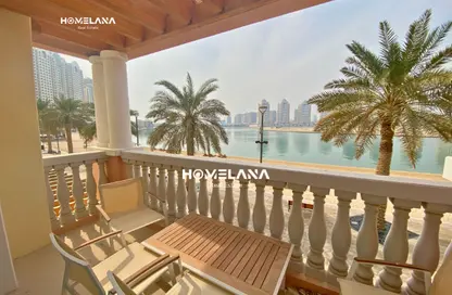 Apartment - 1 Bedroom - 2 Bathrooms for rent in Viva East - Viva Bahriyah - The Pearl Island - Doha