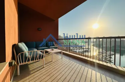 Apartment - 2 Bedrooms - 2 Bathrooms for sale in East Porto Drive - Porto Arabia - The Pearl Island - Doha