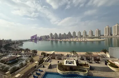 شقة - 2 غرف نوم - 4 حمامات للبيع في فيفا غرب - فيفا بحرية - جزيرة اللؤلؤة - الدوحة