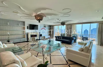 Penthouse - 7 Bedrooms - 7+ Bathrooms for rent in Viva West - Viva Bahriyah - The Pearl Island - Doha