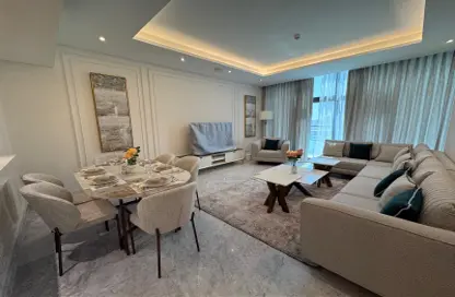 Apartment - 2 Bedrooms - 3 Bathrooms for rent in Lusail Residence - Marina District - Lusail