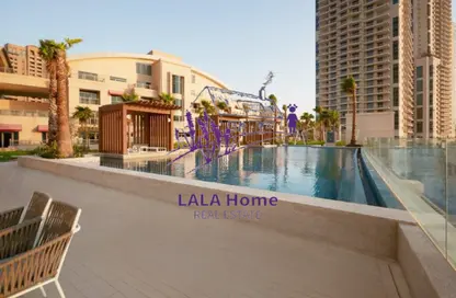 Duplex - 3 Bedrooms - 5 Bathrooms for rent in Abraj Bay - Abraj Quartiers - The Pearl Island - Doha