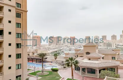Apartment - 1 Bedroom - 2 Bathrooms for rent in West Porto Drive - Porto Arabia - The Pearl Island - Doha
