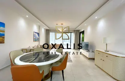 شقة - غرفة نوم - 2 حمامات للايجار في برج مارينا 23 - منطقة المارينا - الوسيل