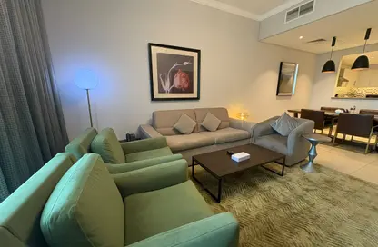 Hotel Apartments - 1 Bedroom - 2 Bathrooms for rent in Tower 6 - Viva Bahriyah - The Pearl Island - Doha
