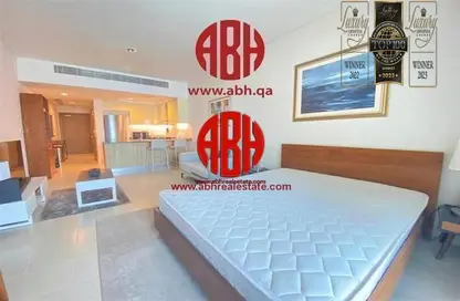 Apartment - Studio - 1 Bathroom for rent in Viva West - Viva Bahriyah - The Pearl Island - Doha