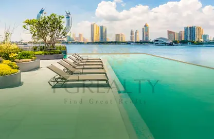 Apartment - 3 Bedrooms - 4 Bathrooms for sale in Lusail Marina Heights - Marina District - Lusail Apartment - 3 Bedrooms - 4 Bathrooms for sale in Lusail Marina Heights - Marina District - Lusail