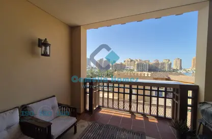 Apartment - 2 Bedrooms - 3 Bathrooms for rent in West Porto Drive - Porto Arabia - The Pearl Island - Doha