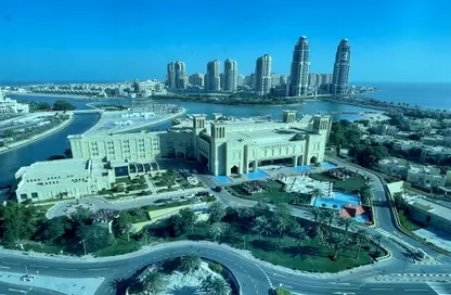 Apartment - 2 Bedrooms - 2 Bathrooms for rent in Zig Zag Tower A - Zig Zag Towers - West Bay - Doha