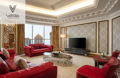 Hotel Apartments - 6 Bedrooms - 7+ Bathrooms for rent in West Bay Tower - West Bay - West Bay - Doha