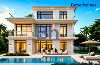 فيلا - 5 غرف نوم - 7 حمامات للبيع في فيلات القطاع الغربي - القسم السكني - الواجهة المائية - الوسيل