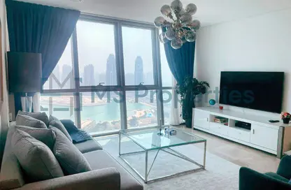Apartment - 2 Bedrooms - 3 Bathrooms for rent in Zig Zag Tower A - Zig Zag Towers - West Bay - Doha