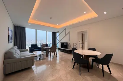 شقة - 2 غرف نوم - 3 حمامات للايجار في مرتفعات مارينا لوسيل - منطقة المارينا - الوسيل