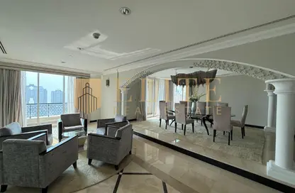 (بنتهاوس  (روف - 7 غرف نوم - 8 حمامات للايجار في فيفا بحرية شرق - فيفا بحرية - جزيرة اللؤلؤة - الدوحة