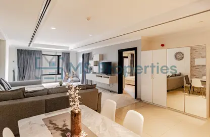 Apartment - 1 Bedroom - 2 Bathrooms for rent in East Porto Drive - Porto Arabia - The Pearl Island - Doha