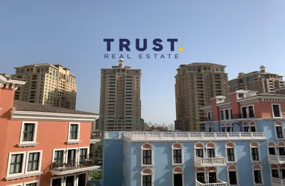 Apartment - 1 Bedroom - 2 Bathrooms for rent in Danat Qatar - Porto Arabia - The Pearl Island - Doha