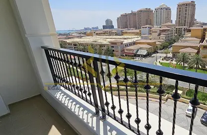 Apartment - 1 Bedroom - 2 Bathrooms for rent in Viva Bahriyah - The Pearl Island - Doha