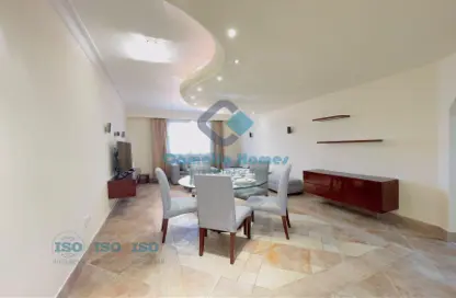 Dining Room image for: Apartment - 2 Bedrooms - 3 Bathrooms for rent in Al Sadd Road - Al Sadd - Doha, Image 1