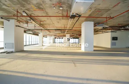 Office Space - Studio - 1 Bathroom for rent in Burj Al Marina - Marina District - Lusail
