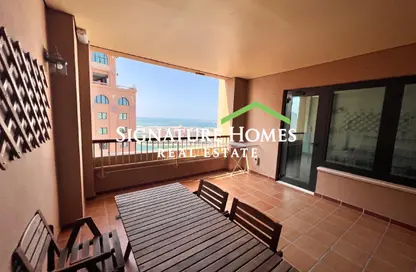 Apartment - 2 Bedrooms - 3 Bathrooms for rent in West Porto Drive - Porto Arabia - The Pearl Island - Doha