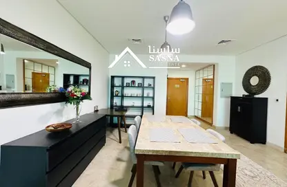 شقة - 2 غرف نوم - 3 حمامات للايجار في برج زجزاج  ب - أبراج زجزاج - الخليج الغربي - الدوحة