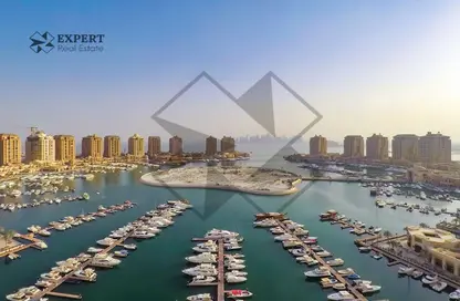 Water View image for: Penthouse - 4 Bedrooms - 4 Bathrooms for sale in East Porto Drive - Porto Arabia - The Pearl Island - Doha, Image 1