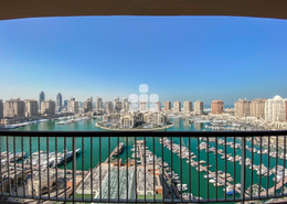 Apartment - 2 bedrooms - 3 bathrooms for rent in Tower 28 - Porto Arabia - The Pearl - Doha