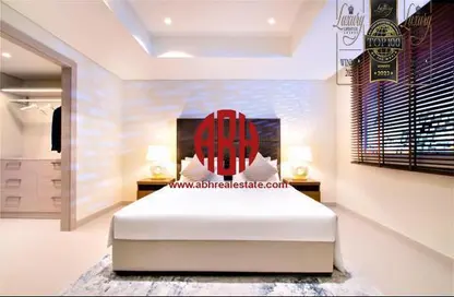 شقة - غرفة نوم - 2 حمامات للايجار في ابراج باي - منطقة الأبراج - جزيرة اللؤلؤة - الدوحة
