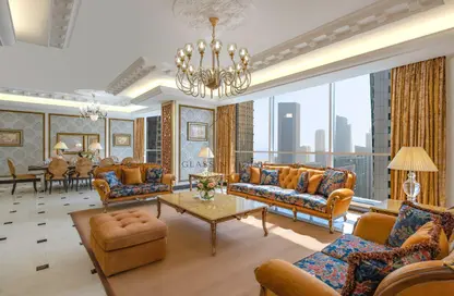 Hotel Apartments - 3 Bedrooms - 3 Bathrooms for rent in Diplomatic Street - West Bay - Doha