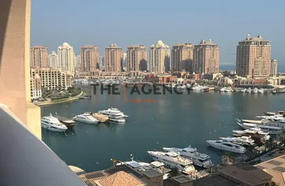 Apartment - 1 Bedroom - 1 Bathroom for rent in Porto Arabia - The Pearl Island - Doha