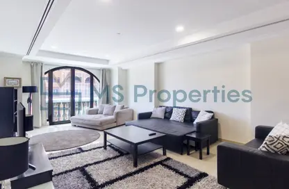Apartment - 1 Bedroom - 2 Bathrooms for rent in West Porto Drive - Porto Arabia - The Pearl Island - Doha