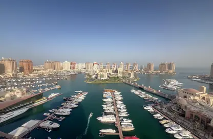 Apartment - 3 Bedrooms - 5 Bathrooms for rent in East Porto Drive - Porto Arabia - The Pearl Island - Doha