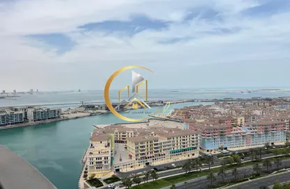 Apartment - 2 Bedrooms - 3 Bathrooms for rent in West Porto Drive - Porto Arabia - The Pearl Island - Doha