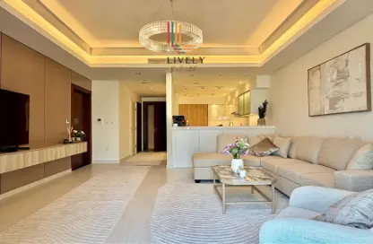Apartment - 1 Bedroom - 2 Bathrooms for rent in Crystal Residence - Gewan Island - The Pearl Island - Doha