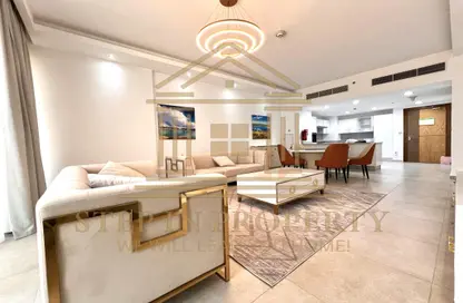 Apartment - 1 Bedroom - 2 Bathrooms for rent in Marina Residences 195 - Marina District - Lusail