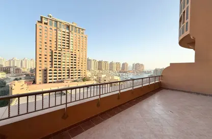 شقة - غرفة نوم - 2 حمامات للايجار في طريق بورتو الغربي - بورتو أرابيا - جزيرة اللؤلؤة - الدوحة