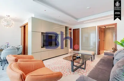 Apartment - 2 Bedrooms - 3 Bathrooms for rent in Lusail Residence - Marina District - Lusail