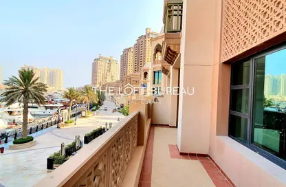 Townhouse - 2 Bedrooms - 3 Bathrooms for rent in West Porto Drive - Porto Arabia - The Pearl Island - Doha
