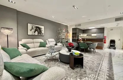 شقة - 2 غرف نوم - 3 حمامات للايجار في عرض البوليفارد - مدينة الياسمين - الوسيل