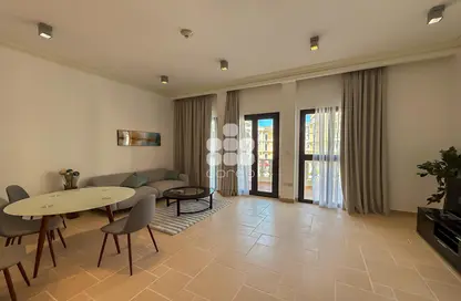 Apartment - 1 Bedroom - 2 Bathrooms for rent in Mercato - Qanat Quartier - The Pearl Island - Doha